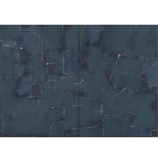 Conrad Marca-Relli - Blueprint 2 (A Diptych)