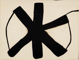 Conrad Marca-Relli - Hommage to Miró