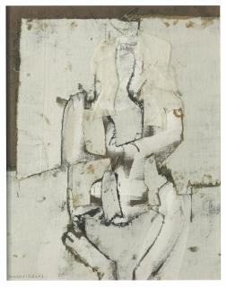 Conrad Marca-Relli - Seated Figure
