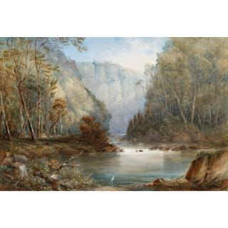 Conrad Martens - Ausan Orton\'S Basin, Neapean River