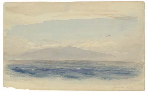 Conrad Martens - Gomera, one of the Canaries, June 4 1833