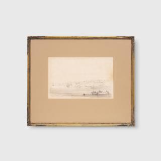 Conrad Martens - Spencer\'s Lodge, Miller\'s Point, Sydney