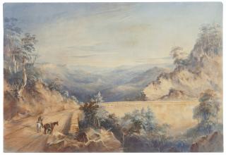Conrad Martens - The Pass On Mount Victoria On The Bathurst Road