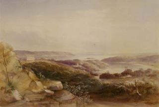 Conrad Martens - View from Craigend, Darlinghurst
