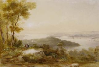 Conrad Martens - View from the North Shore