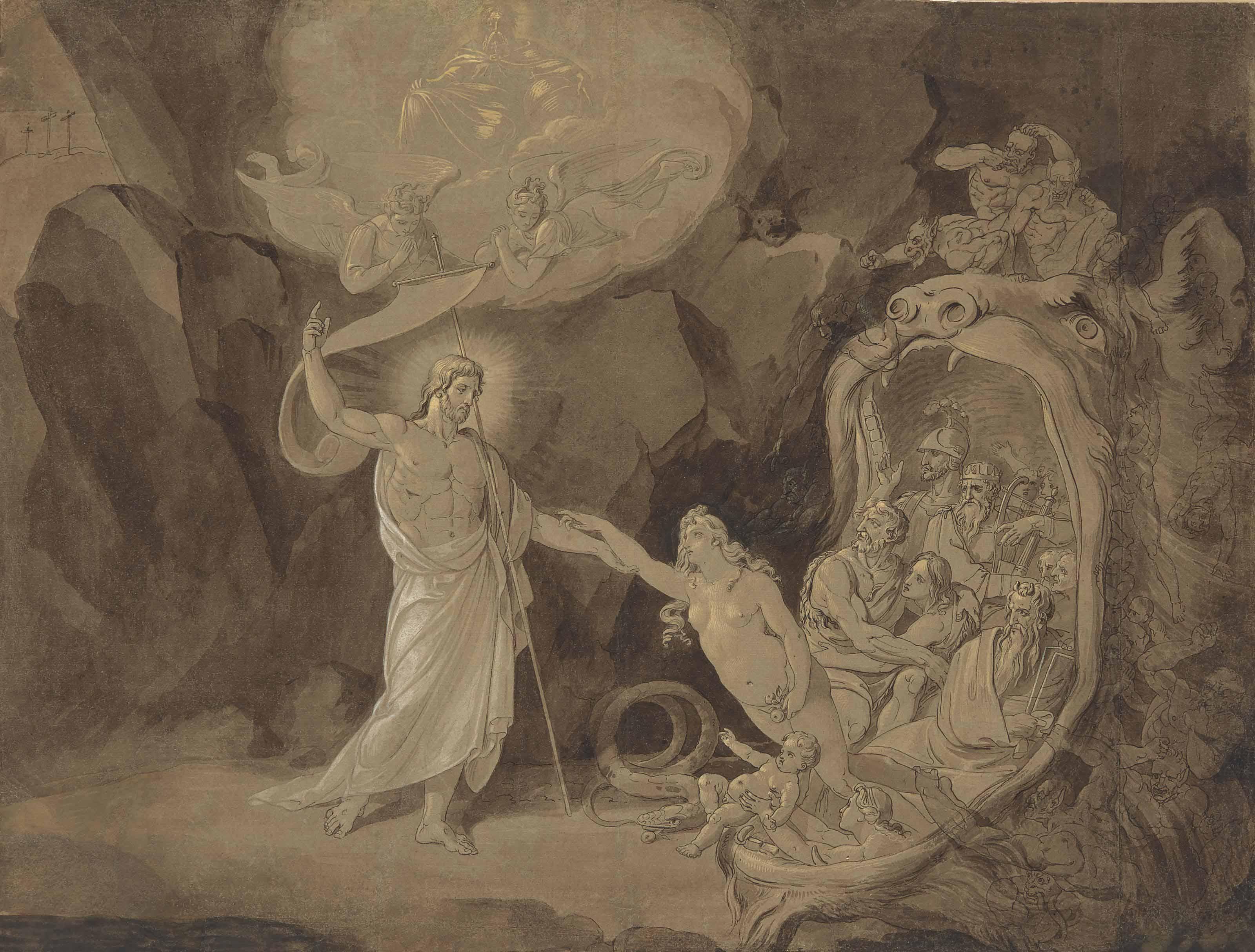 Conrad Martin Metz - Le Christ Aux Limbes