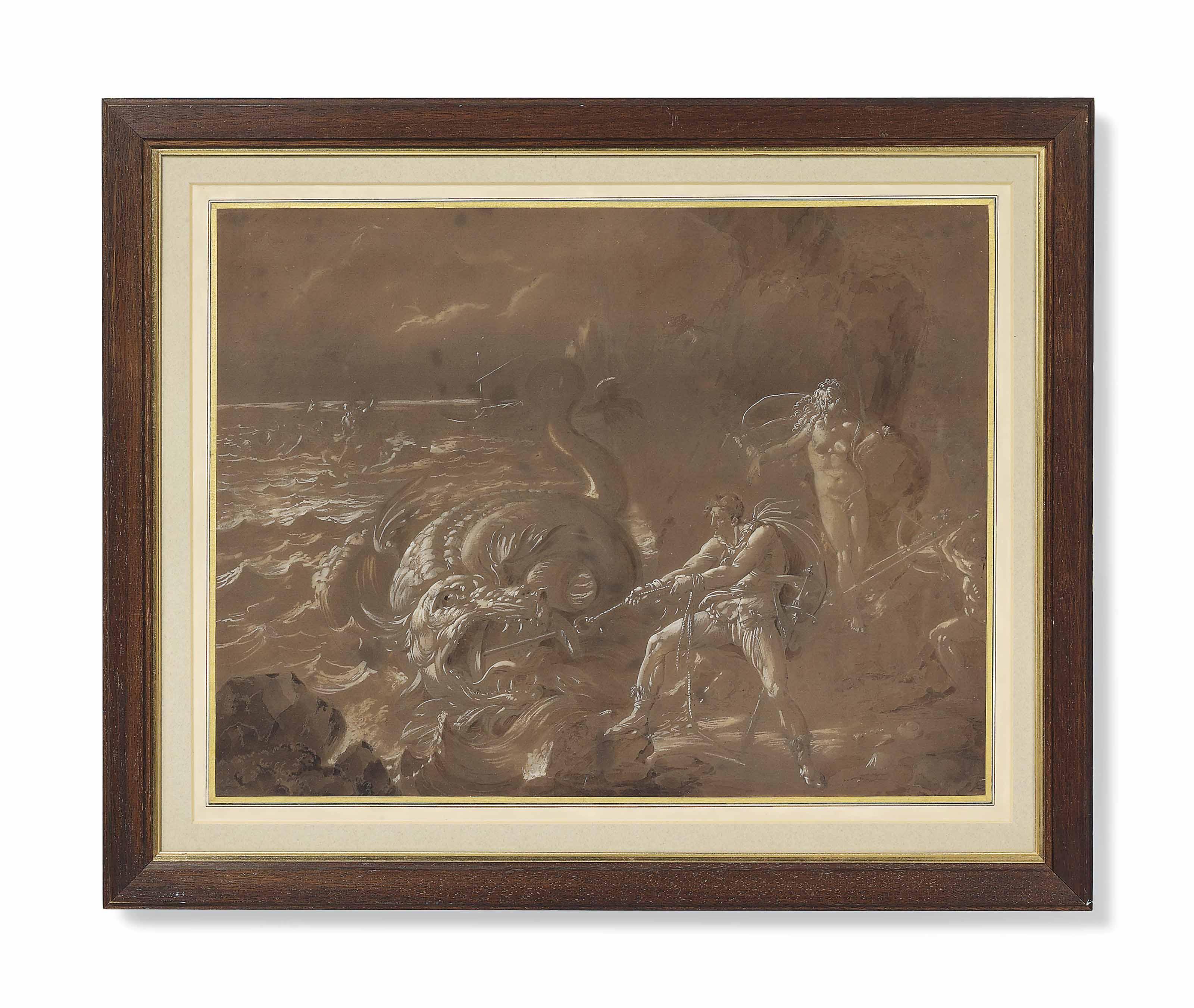 Conrad Martin Metz - Perseus and Andromeda