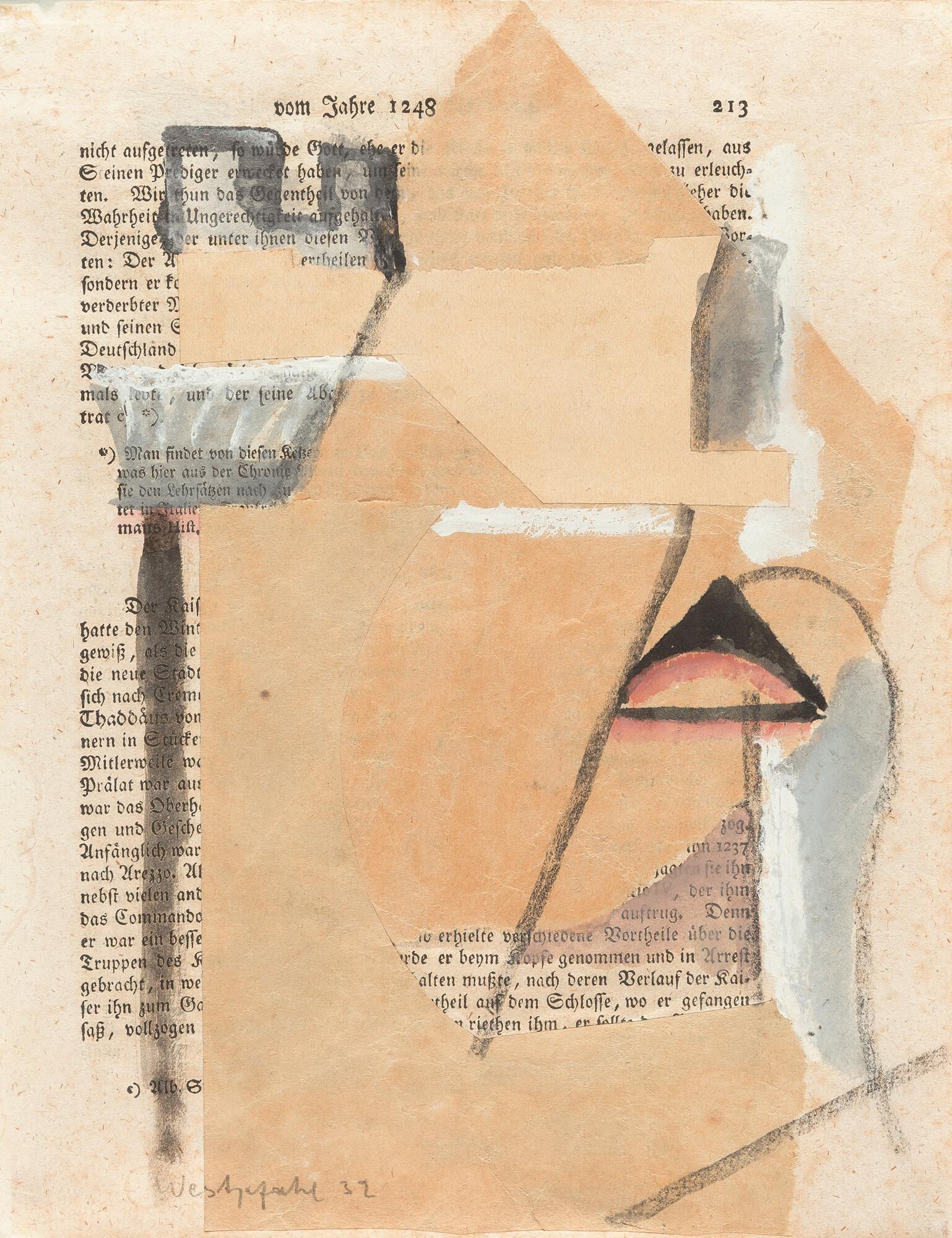 Conrad Westpfahl - Kubistische Komposition.