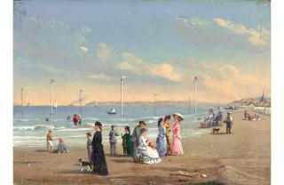 Conrad Wise Chapman - At the Seaside