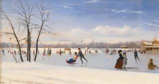 Conrad Wise Chapman - Cercle Des Patineurs, Bois De Boulogne