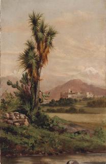 Conrad Wise Chapman - Chapultepec, Desde La Hacienda De Los Morales