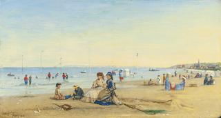 Conrad Wise Chapman - Plage De Trouville