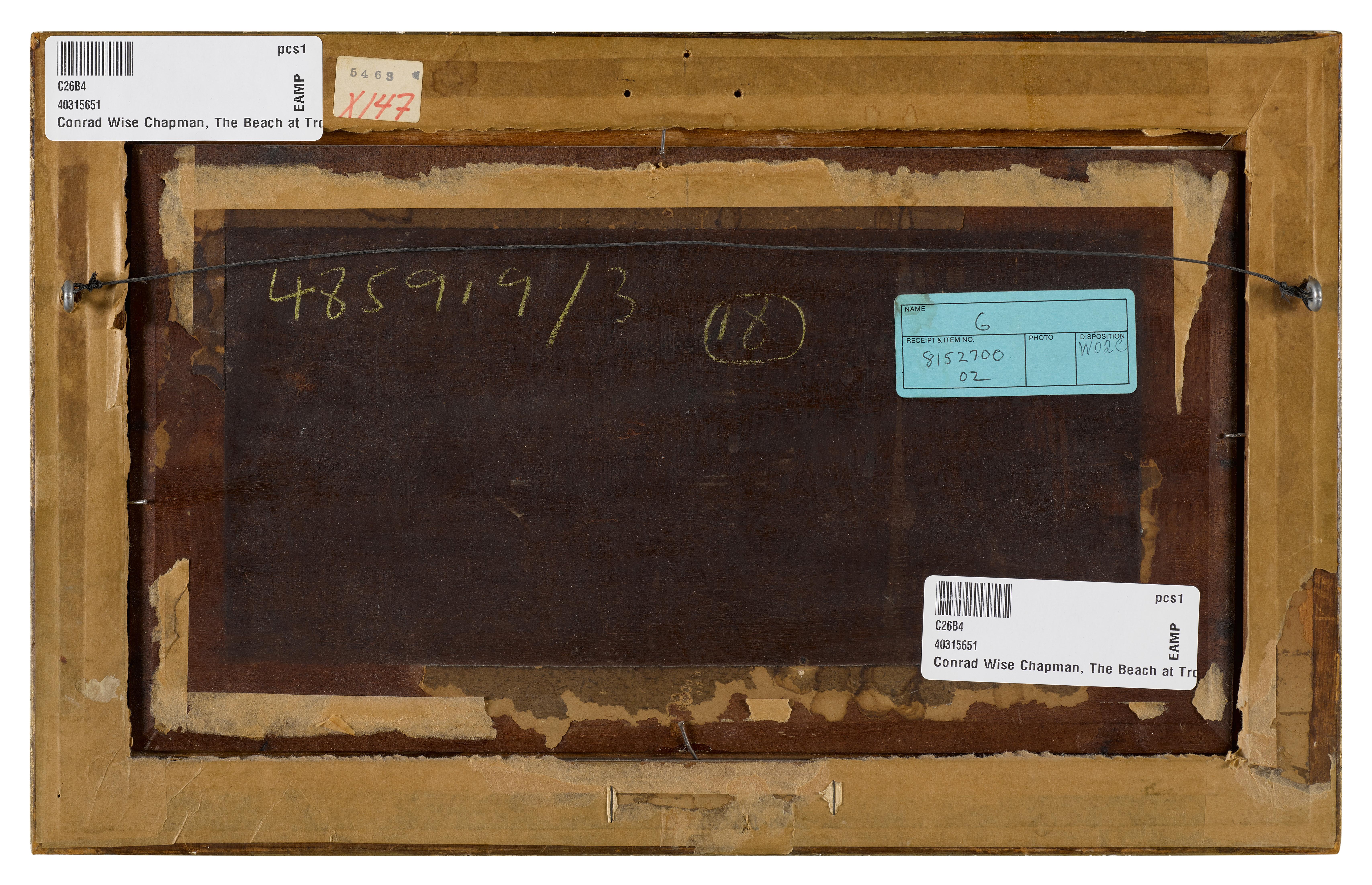 Conrad Wise Chapman - The Beach at Trouville