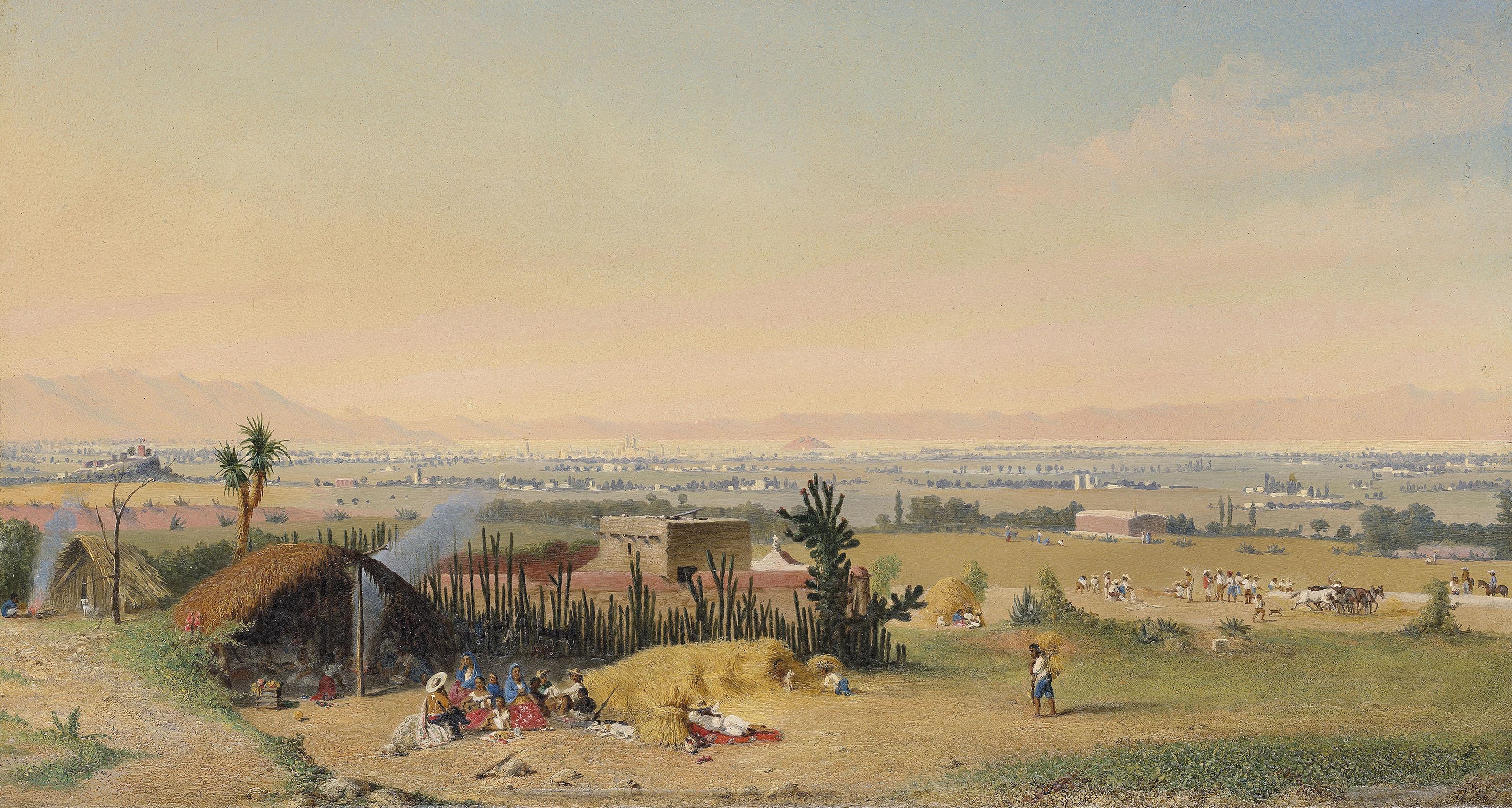 Conrad Wise Chapman - The Valley of Mexico