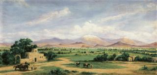 Conrad Wise Chapman - Valle de México from the Hacienda Morales
