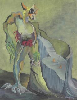 Conroy Maddox - Anthropomorphic Landscape