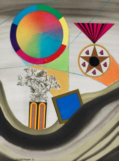 Conroy Maddox - Constellation (unframed)