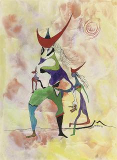 Conroy Maddox - Doctor Faustus