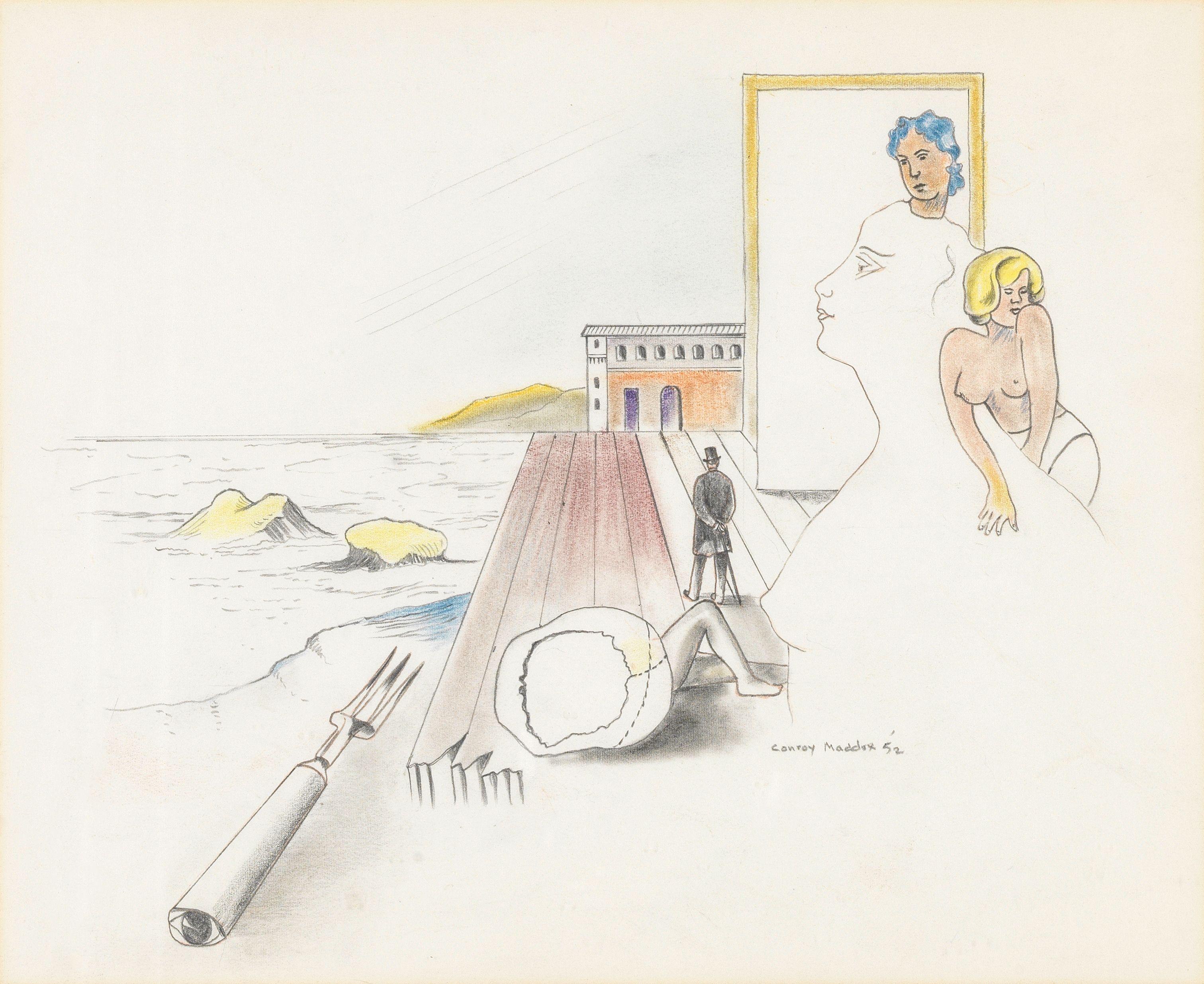 Conroy Maddox - Reverie