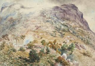 Constance Frederica Gordon Cumming - Ooanakanda Bungalow On Allegalla Peak; And Kandy Railway...From Allegalla Peak [Ceylon]