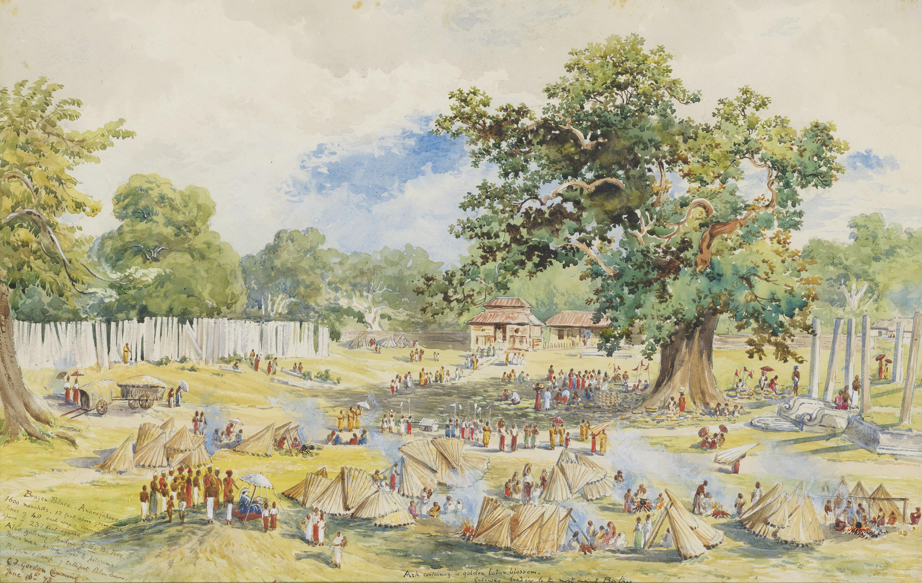 Constance Frederica Gordon Cumming - The Brazen Palace, Anuradhapura (Sri Lanka)