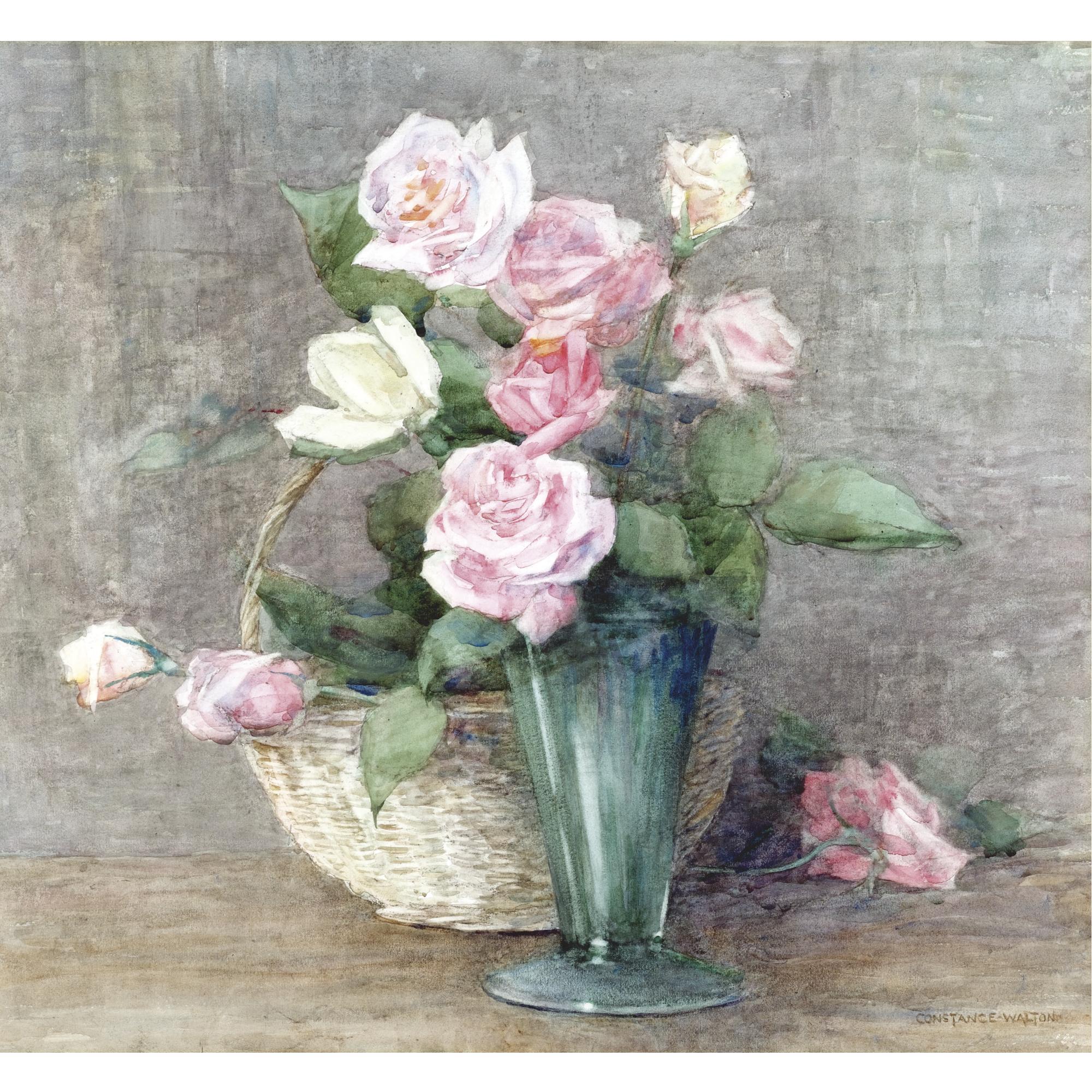 Constance Walton - Still Life Of Roses