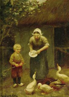 Constant Artz - Feeding Ducks