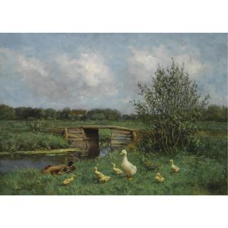 Constant David Ludovic Artz - Ducks On The Waterfront