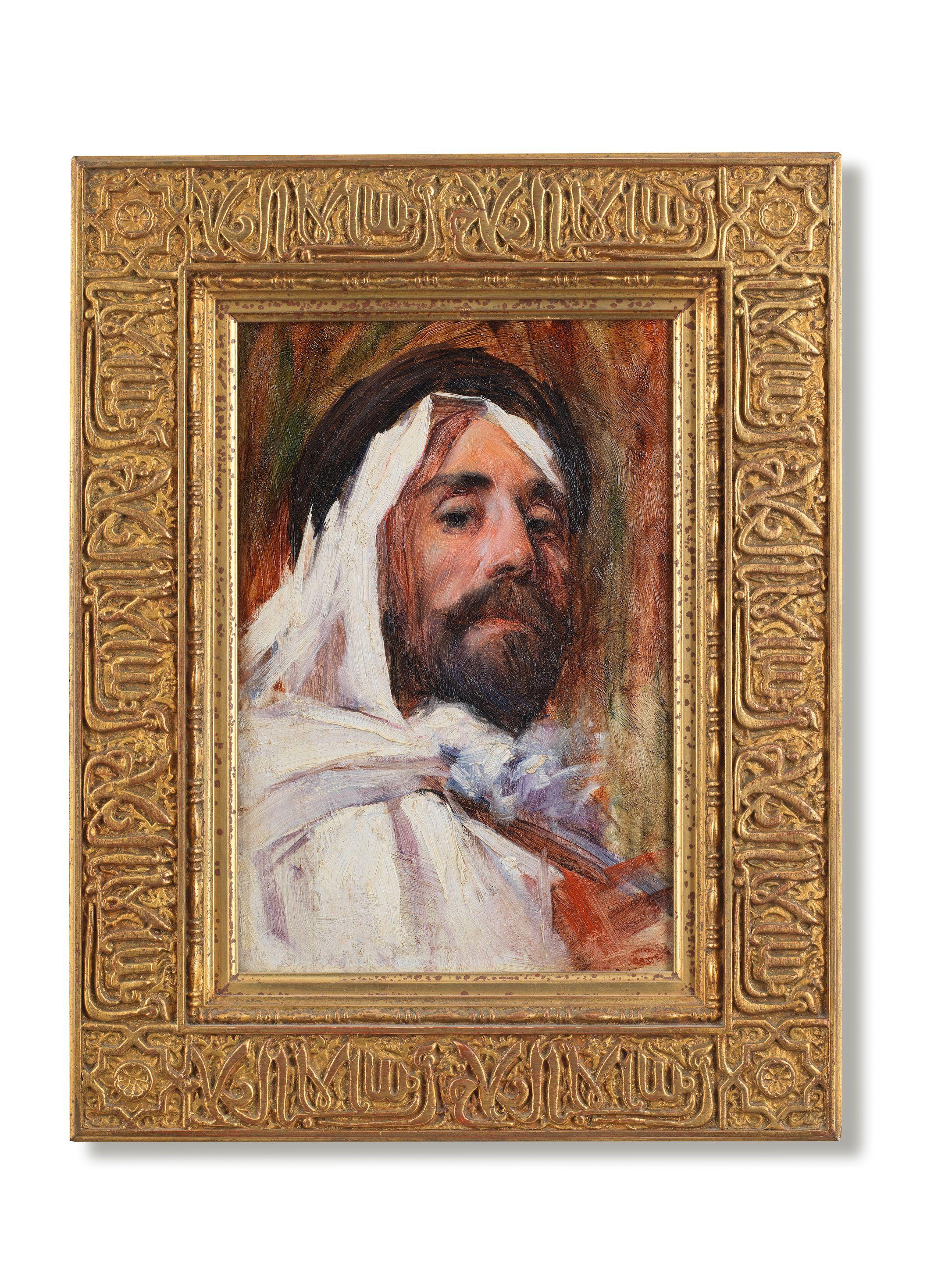 Constant Georges Gasté - Head study