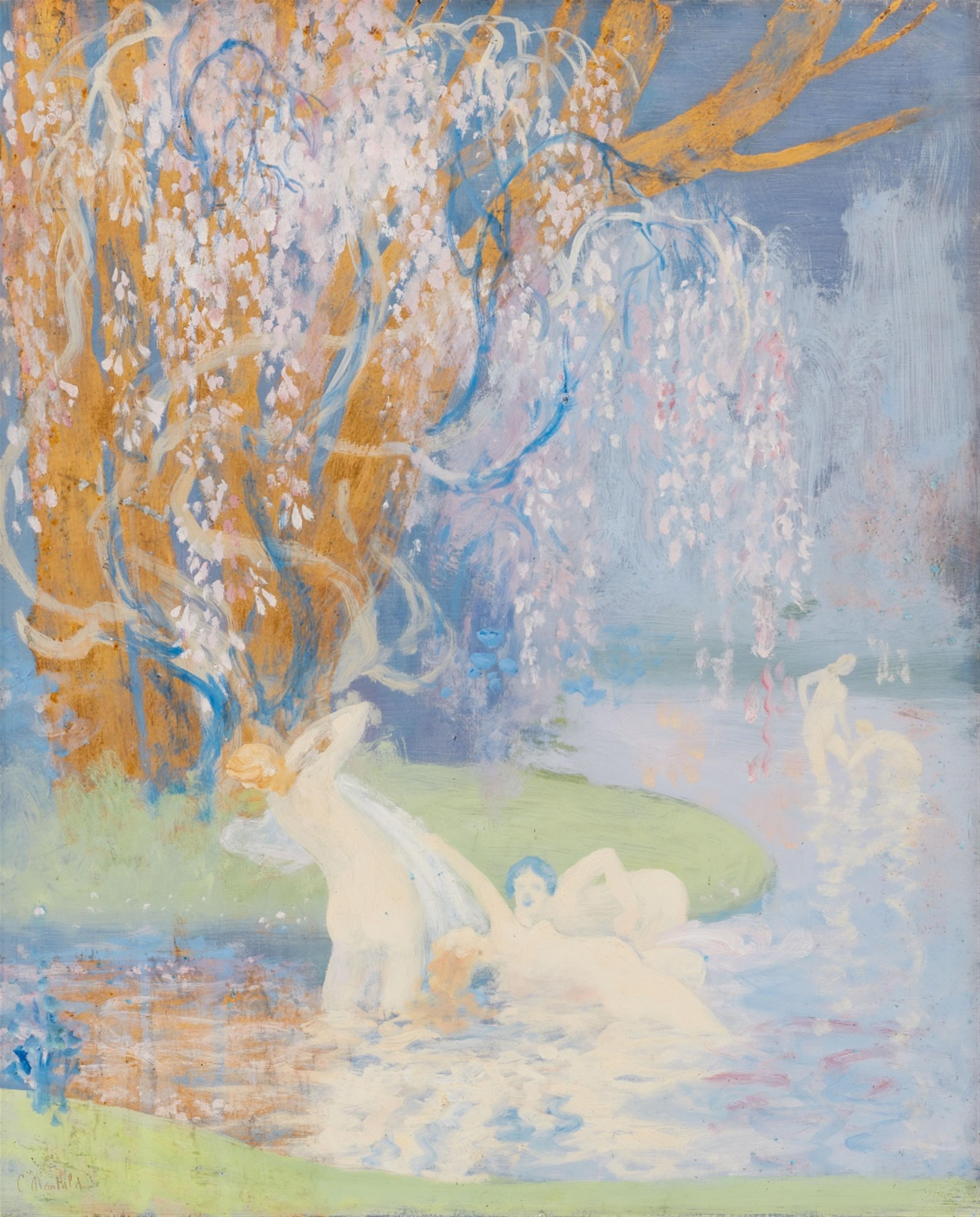 Constant Montald - Badende Nymphen