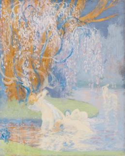 Constant Montald - Badende Nymphen