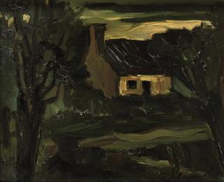 Constant Permeke - A farmhouse