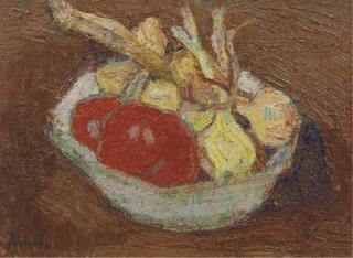 Constant Permeke - Nature Morte - A Still Life With Vegetables