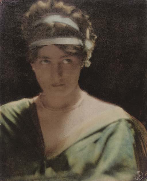 Constant Puyo - Symbolist Portrait of A Woman, C.1900