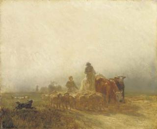 Constant Troyon - Le retour du marché