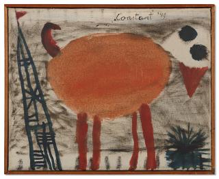 Constant - Untitled (Dier met Toren)