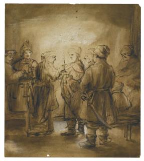 Constantijn Daniel Van Renesse - The Denial Of Peter (Luke 22:54-57)