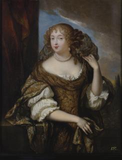 Constantijn Netscher - Portrait Of A Lady