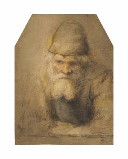 Constantijn van Renesse - Head And Shoulders Of A Bearded Old Man