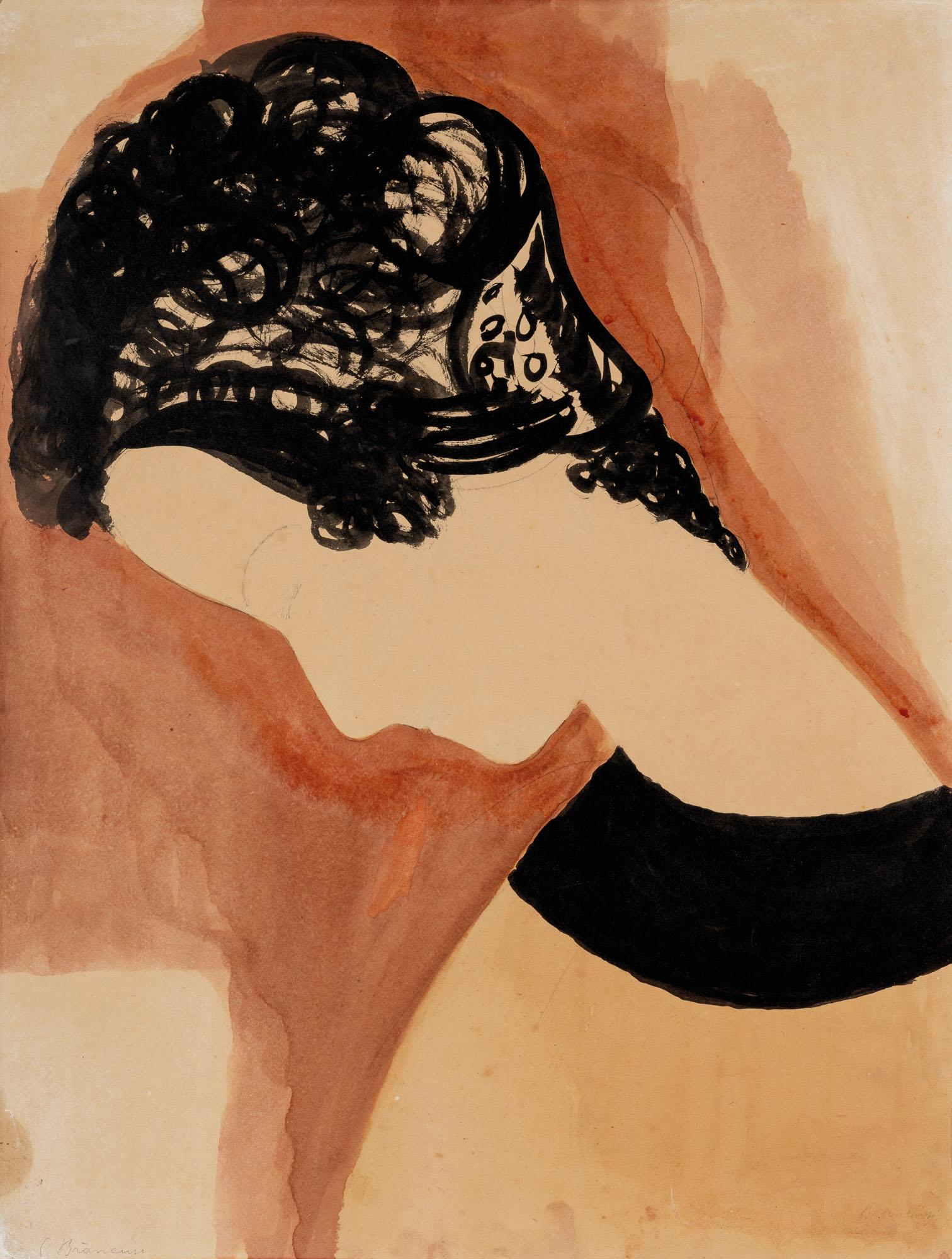 Constantin Brancusi - Profil De Femme Au Chignon (Princesse Marie Bonaparte)