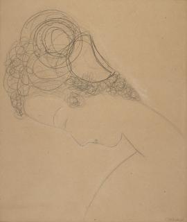 Constantin Brancusi - Profil De Femme Au Chignon