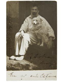 Constantin Brâncusi - Self-portrait, with Polaire, c. 1925