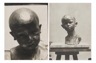 Constantin Brâncusi - Tete d\'enfant and Buste d’enfant, 1906