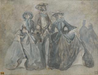 Constantin-Ernest-Adolphe-Hyacinthe Guys - Englishmen In Paris