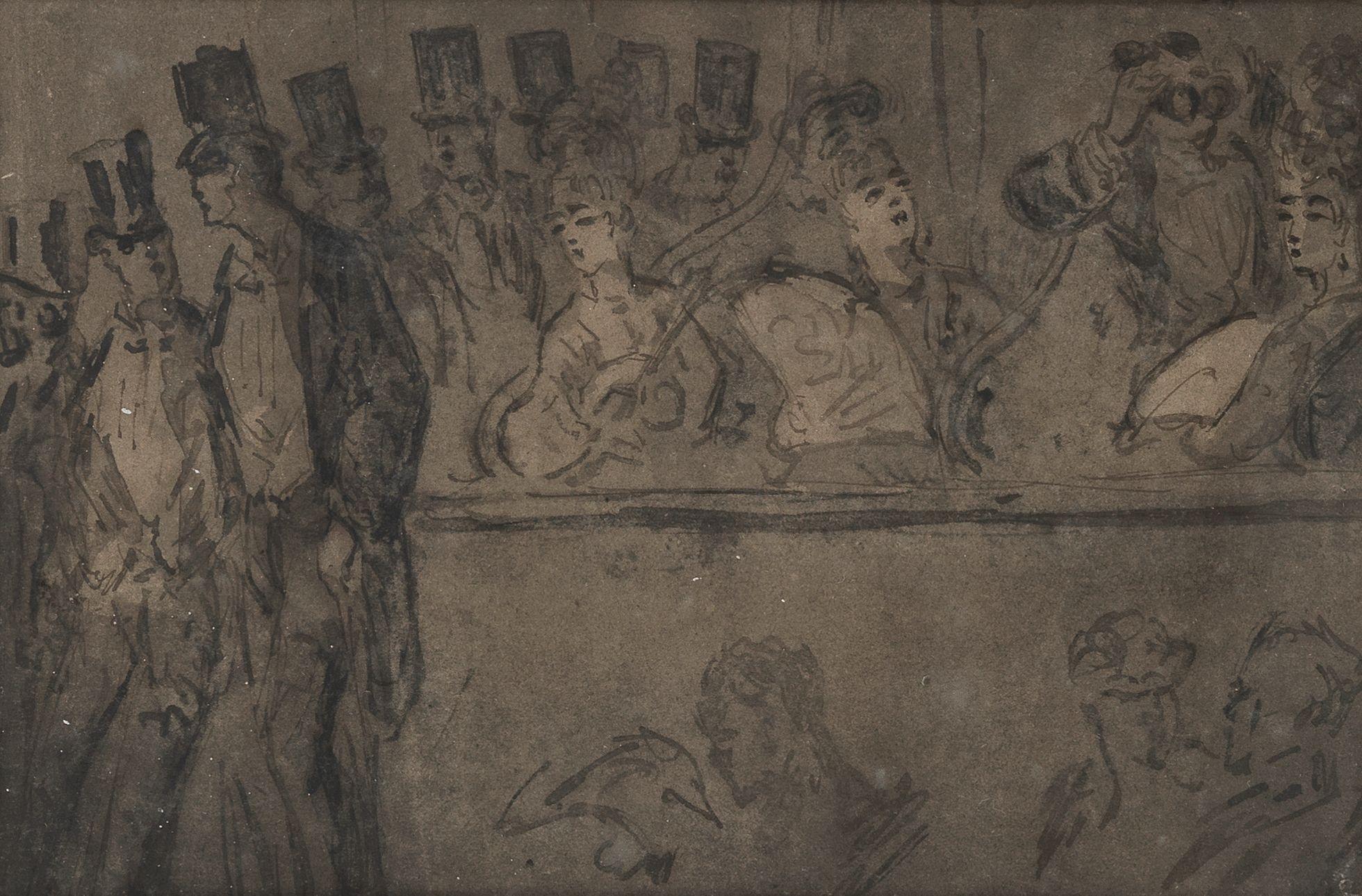 Constantin Guys - At The Opera