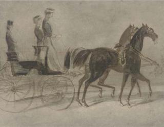 Constantin Guys - La Carrosse