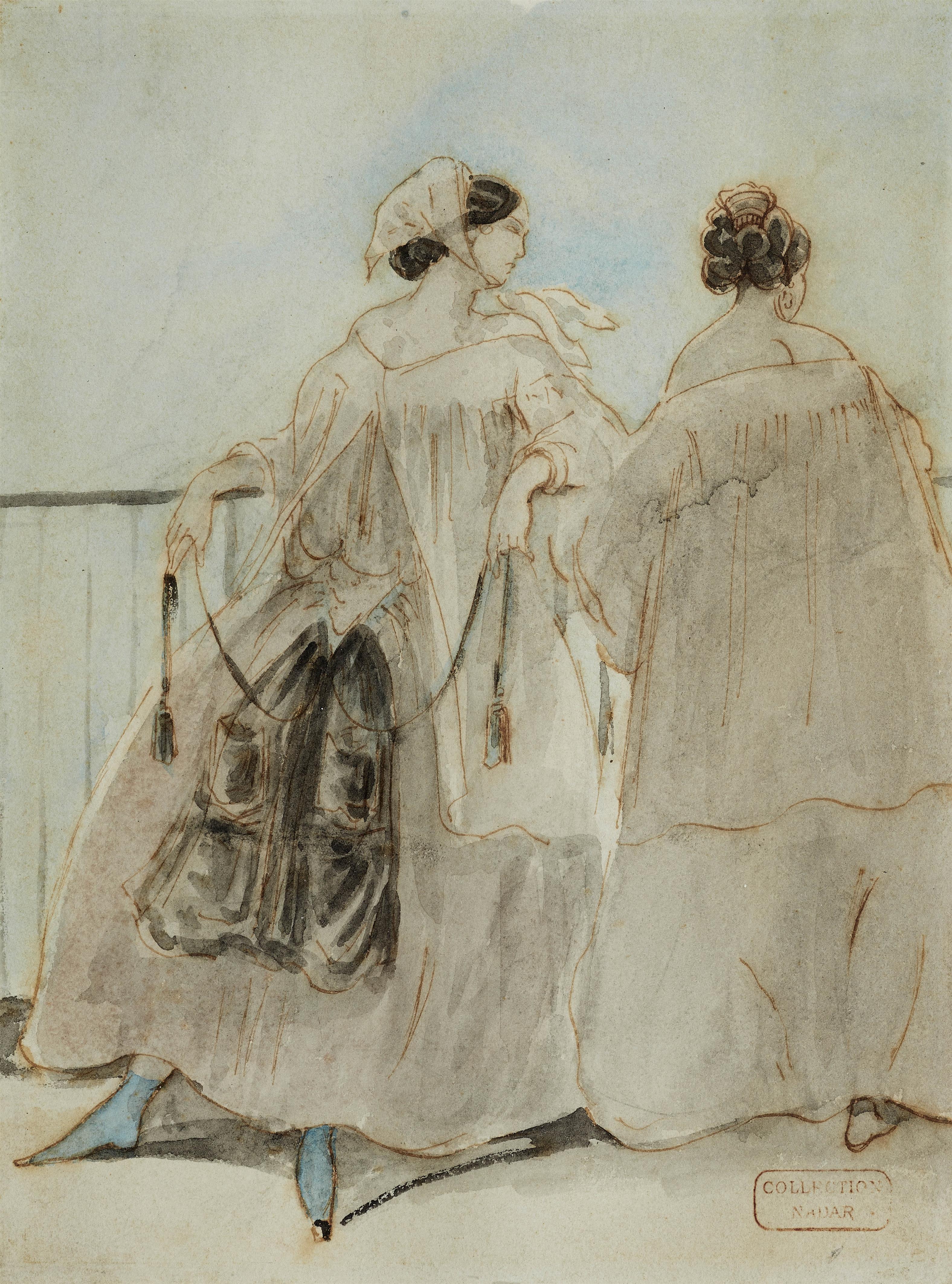 Constantin Guys - La Terrasse