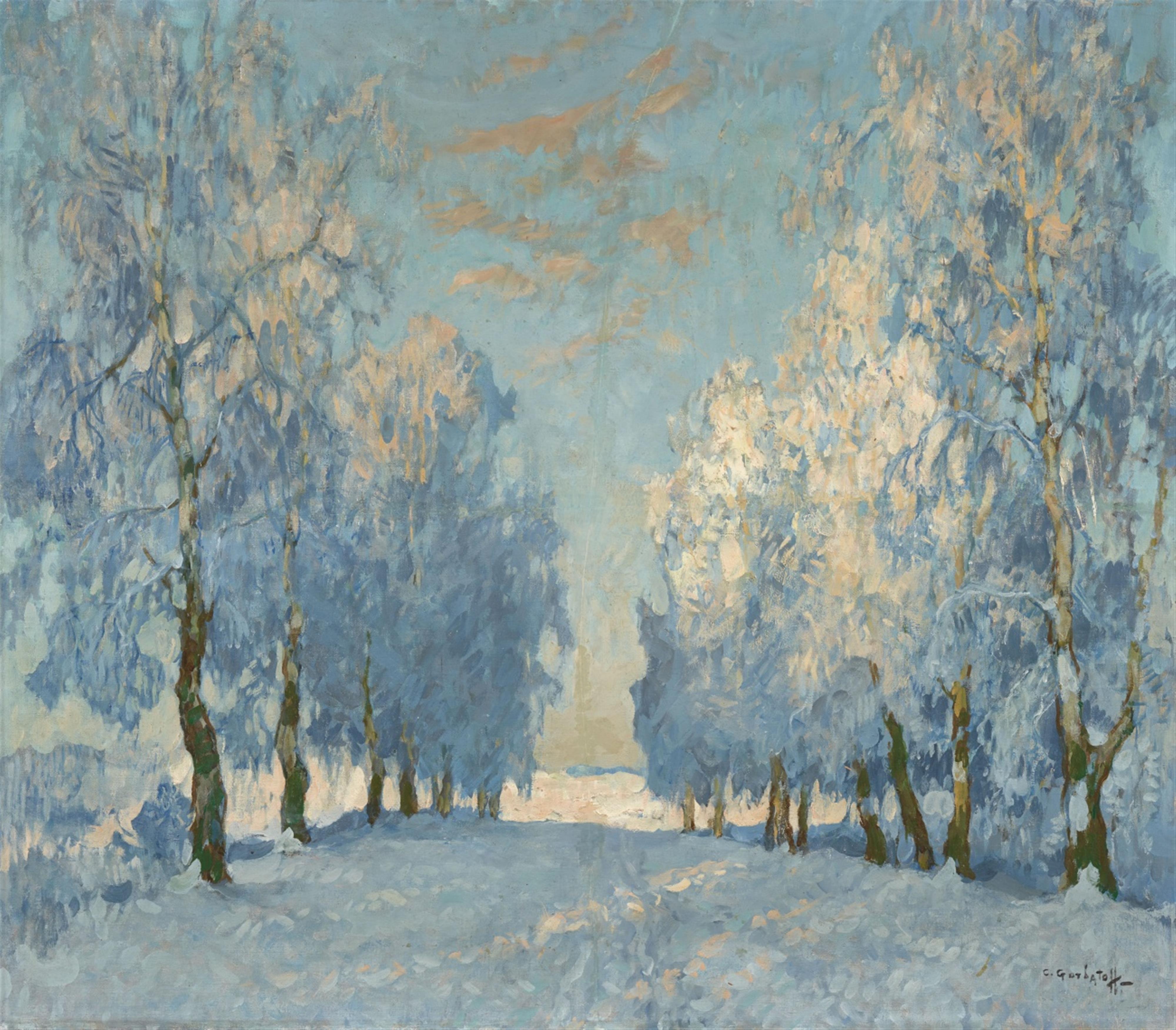 Constantin Ivanovitch Gorbatoff - Wintertag