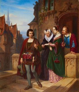 Constantin Johann Franz Cretius - Der Tabuletkrämer