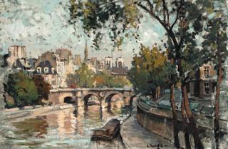 Constantin Kluge - L\'ile de la Cité, Paris